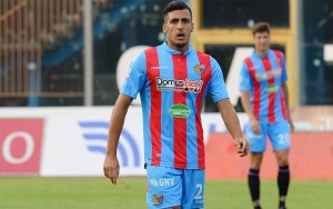 Giuseppe Fornito con la maglia del Catania, foto web