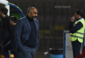 Fabio Liverani, allenatore del Lecce (foto P. Pinto) 