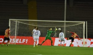 Il gol di La Mantia (foto P.Pinto)